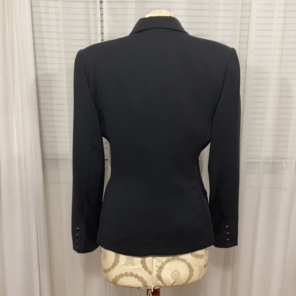 Michele Petite black blazer size 6 - Picture 4 of 10